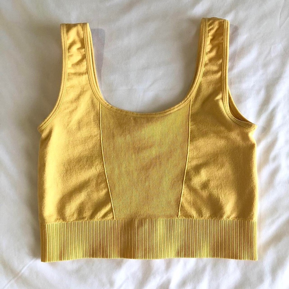Light Yellow Tank Top